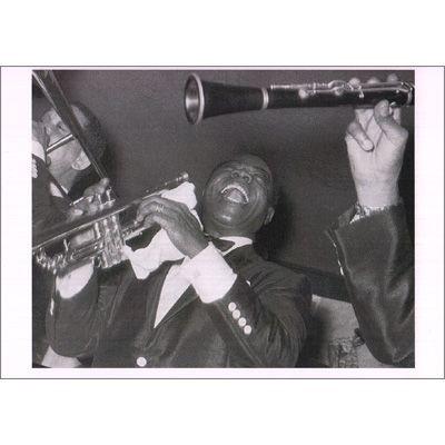 ポストカード 音楽 ルイ アームストロング Louis Armstrong 1954 56 Jazz Spanishmoon Foto Pclm17 C M 145 l Pictorial Network 通販 Yahoo ショッピング