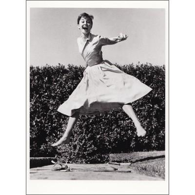 ポストカード 映画 スター オードリーヘップバーン ジャンプ Audrey Hepburn Heart Training Cinema 065 l Pictorial Network 通販 Yahoo ショッピング