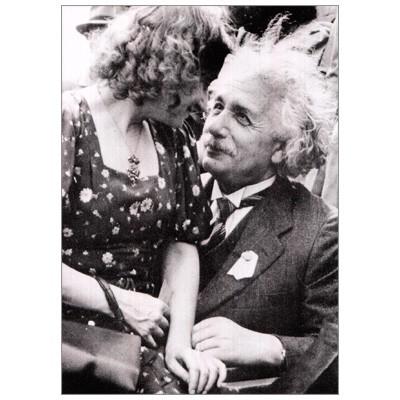 ポストカード 著名人 アルベルト アインシュタインと娘マーゴット Training Cinema 306 l Pictorial Network 通販 Yahoo ショッピング