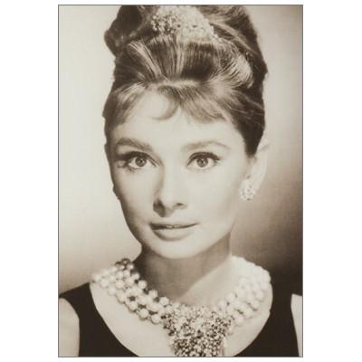 ポストカード 映画 スター オードリーヘップバーン Audrey Hepburn ティファニーで朝食を セピア タテ 顔アップ Heart Cinema 537 l Pictorial Network 通販 Yahoo ショッピング