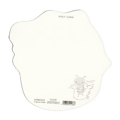 ポストカード ダイカット カレルチャペック Karel Capek 山田詩子 ミツバチとアヒル Heart Dc 102 l Pictorial Network 通販 Yahoo ショッピング