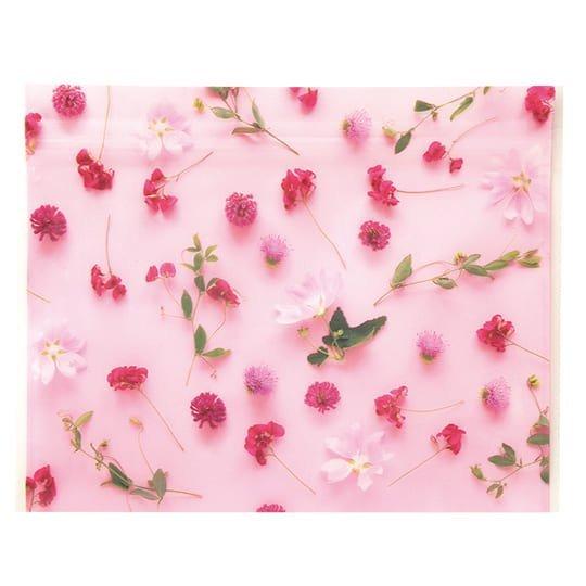 雑貨 ジッパーバッグ ガーリーブルーム ピンク地 花柄 5枚入り Ttm Enve 254 l Pictorial Network 通販 Yahoo ショッピング