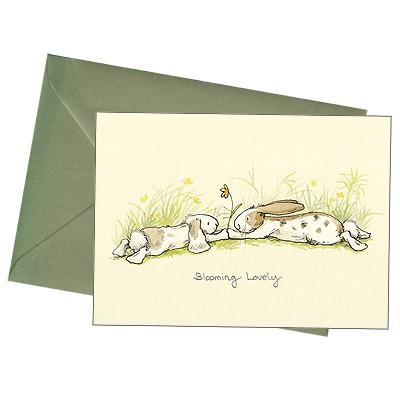 グリーティングカード 多目的 Anita Jeram かわいいお花と2匹のうさぎ Yujin M147 G All 428 l Pictorial Network 通販 Yahoo ショッピング