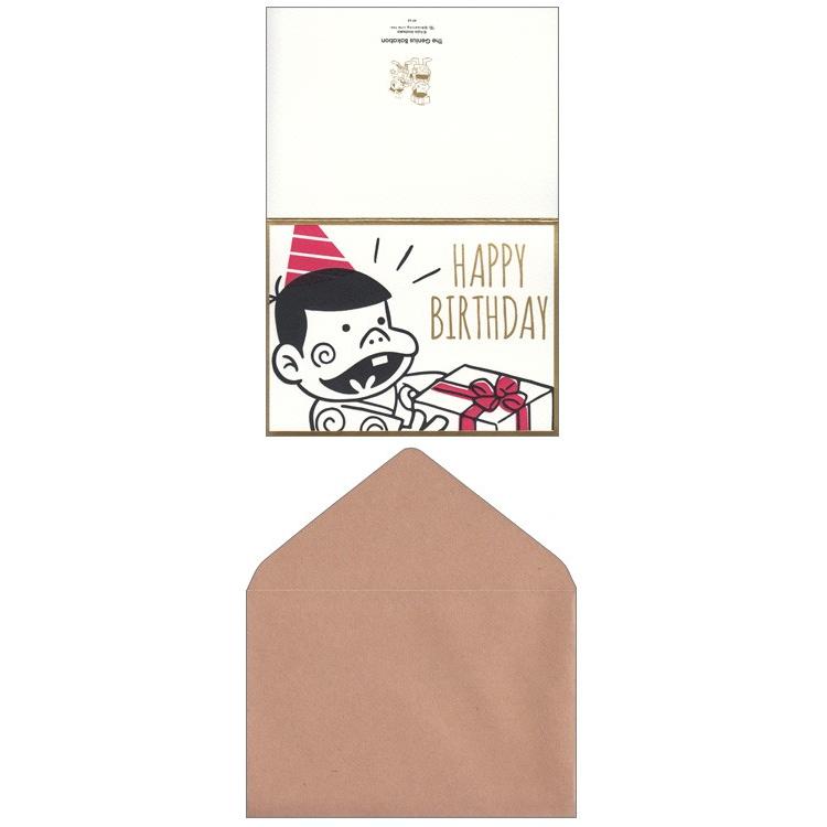 グリーティングカード バースデー 赤塚不二夫 天才バカボン 活版印刷 バカボン Gl G 1 l Pictorial Network 通販 Yahoo ショッピング