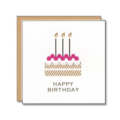 ミニカード バースデー Happy Birthday ケーキ プロペラスタジオ G 360 l Pictorial Network 通販 Yahoo ショッピング