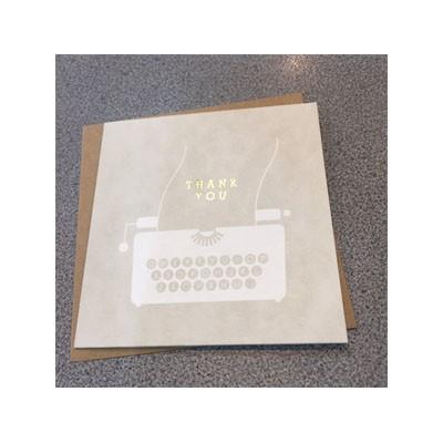 ミニカード サンキュー Thank You タイプライター プロペラスタジオ G Tx 166 l Pictorial Network 通販 Yahoo ショッピング