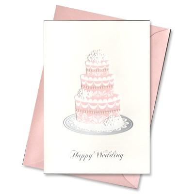 グリーティングカード ウェディング 結婚祝い ハンドメイド ウェディングケーキ Leaf G W 040 l Pictorial Network 通販 Yahoo ショッピング
