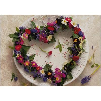 ポストカード お花 ハートの生花リース Heart Hana 210 l Pictorial Network 通販 Yahoo ショッピング