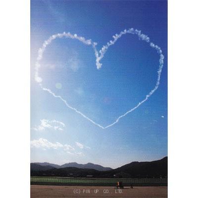 ポストカード ハート ハートの飛行機雲 Pin Lp521 Heart 004 l Pictorial Network 通販 Yahoo ショッピング