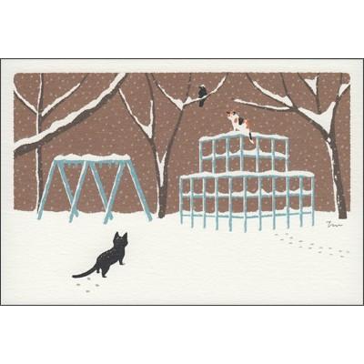 ポストカード イラスト たびねこ 雪のジャングルジム Act C Pw 608f Ill 1539 l Pictorial Network 通販 Yahoo ショッピング
