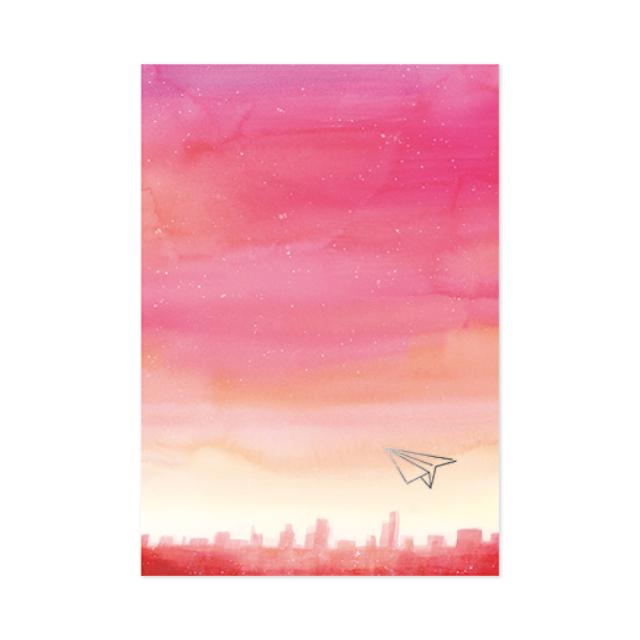 ポストカード イラスト 空時間のハガキ ポストカード 夕暮れの街 Sop 04 Ryuryu Ill 1928 l Pictorial Network 通販 Yahoo ショッピング