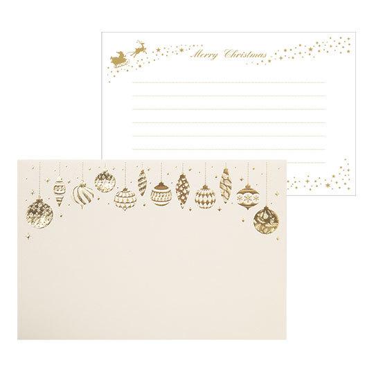 雑貨 レターセット 箔押し スパークルオーナメント オフホワイト Ttm L 626 l Pictorial Network 通販 Yahoo ショッピング