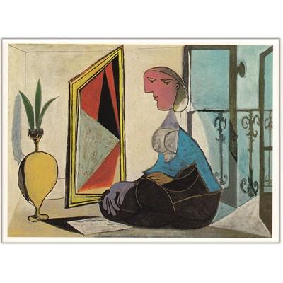 ポストカード アート パブロ ピカソ Pablo Picasso 鏡の前の女性 Pp 018 l Pictorial Network 通販 Yahoo ショッピング