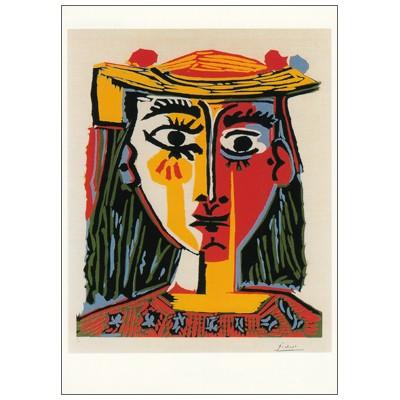 ポストカード アート パブロ ピカソ Pablo Picasso Lady With Hat Yujin Pp 0 l Pictorial Network 通販 Yahoo ショッピング