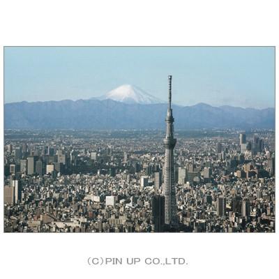 ポストカード 風景 東京スカイツリーと左に富士山 Pin Ty69 Scene 180 l Pictorial Network 通販 Yahoo ショッピング