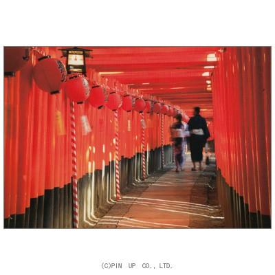 ポストカード 風景 京都 伏見稲荷大社 千本鳥居 横 Pin Nn110 Scene 601 l Pictorial Network 通販 Yahoo ショッピング