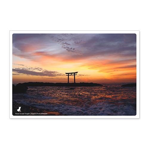 ポストカード 風景 日本の絶景 秋 大洗磯前神社の神磯鳥居 茨城県 Iroha Scene 790 l Pictorial Network 通販 Yahoo ショッピング