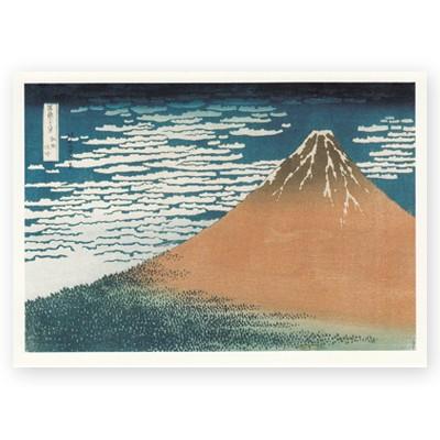 ポストカード 日本 和 葛飾北斎 Katsushika Hokusai 富嶽三十六景 凱風快晴 赤富士 白枠付き Traning Pin Np702 Wa 007 1 l Pictorial Network 通販 Yahoo ショッピング