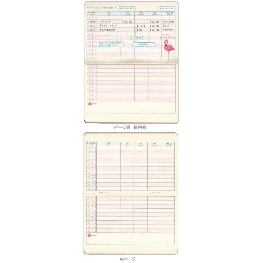 雑貨 キャッシュブック おこづかい帳 ボー オワゾー フラミンゴ Berry Zakka 414 l Pictorial Network 通販 Yahoo ショッピング