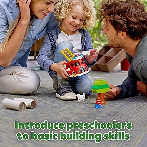 レゴ(leg0) デュプロ 光る! 鳴る! 消防車 10901 知育玩具 ブロック おもちゃ 男の子 車 デュプロ 光る 鳴る