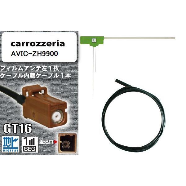 フィルムアンテナ ケーブル セット 地デジ カロッツェリア carrozzeria