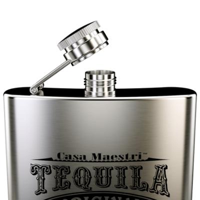 テキーラ・カサ・マエストリ フラスクボトル 200ml 40 テキーラ・カサ・マエストリ フラスクボトル 200ml 40