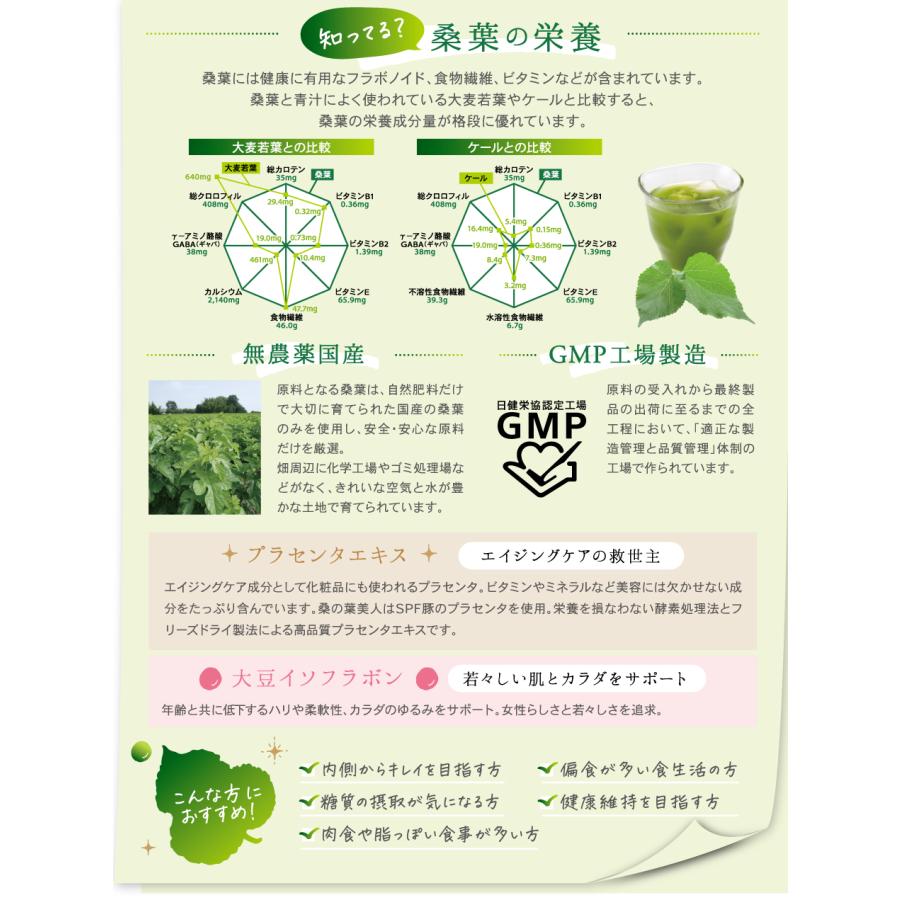桑の葉美人青汁 1箱 50包入り 青汁 桑の葉茶 機能性表示食品