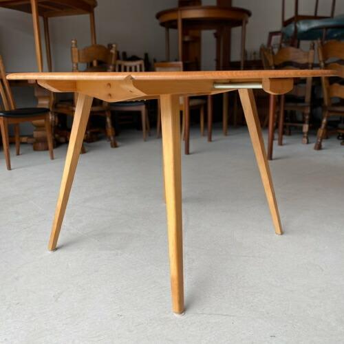 VINTAGE アーコール Ercol 丸い ダイニングテーブル コンパクト