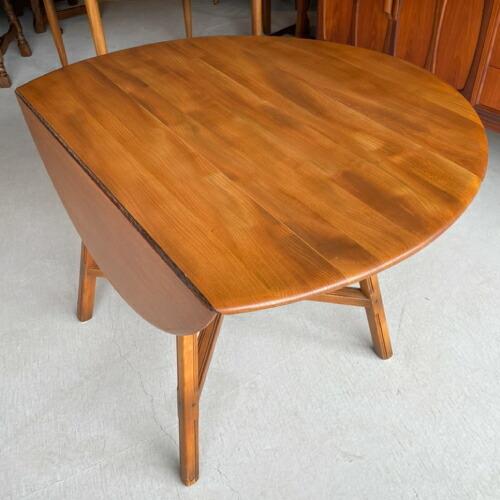 VINTAGE アーコール Ercol 丸い ダイニングテーブル イギリス製
