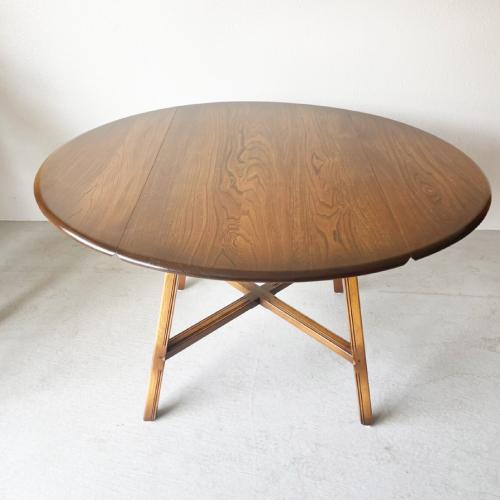 VINTAGE アーコール Ercol 丸い ダイニングテーブル おしゃれ VINTAGE アーコール Ercol 丸い ダイニングテーブル おしゃれ