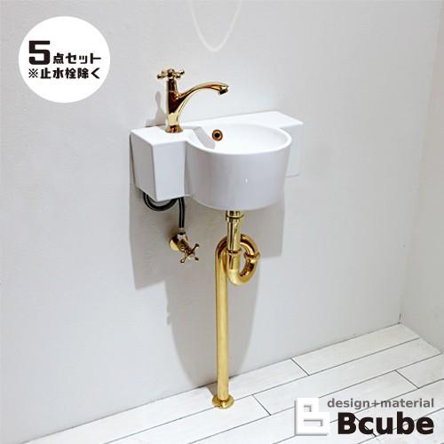 洗面台 セット おしゃれ 洗面ボウル 白 ホワイト リフォーム 改装 Diy 陶器製 大きい 5点セット お洒落 綺麗 きれい かわいい 幅27 5cm Eset107 Eset107 ビーキューブyahoo ショッピング店 通販 Yahoo ショッピング