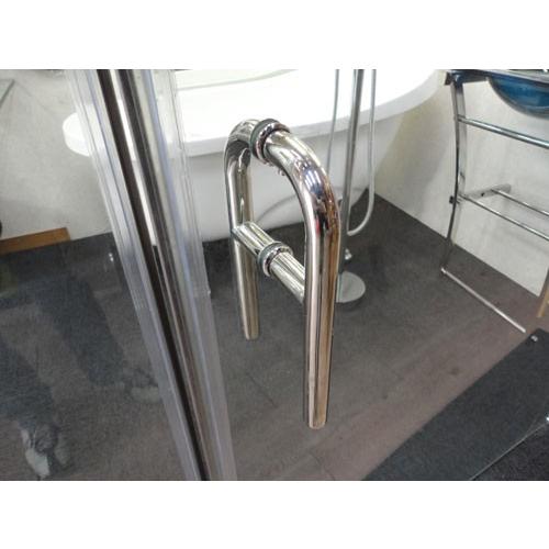 ガラスドア 強化ガラス 片開き スモーク/すりガラス調 幅70×高191.2