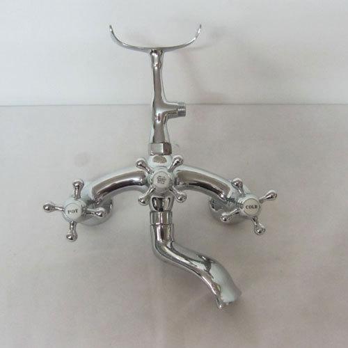 お風呂 シャワーヘッド 浴室 浴槽 混合水栓 壁掛け 壁付け シルバー 銀