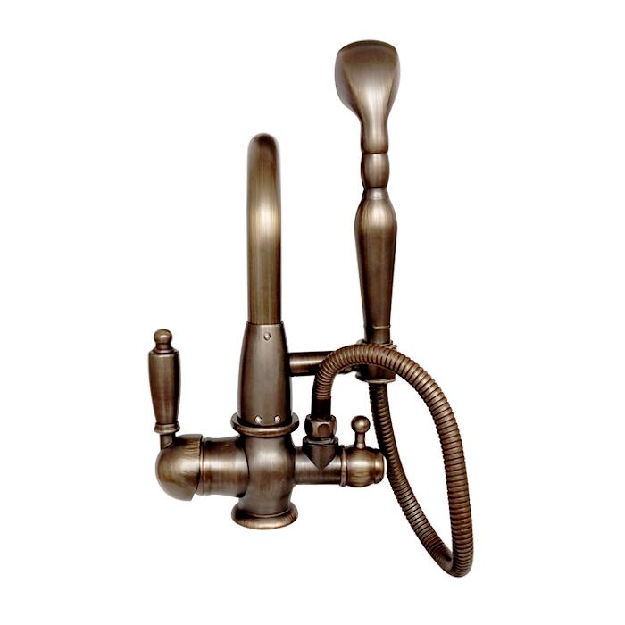 蛇口 レバーハンドル リフォーム シャワーヘッド付き 混合水栓