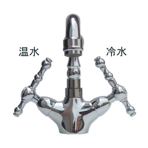 洗面 水栓 蛇口 交換 混合水栓 スパウト可動式 2レバーハンドル
