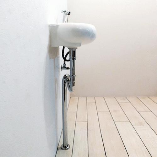 洗面台 交換 おしゃれ 洗面ボウル コンパクト 白 リフォーム 陶器製 5