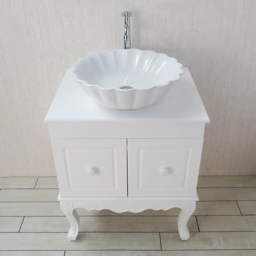 新品未使用　洗面ボウル　DIY 洗面ボウル 小さい 陶器 四角 トイレ用 置き型 壁付け