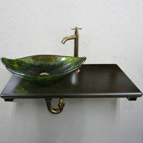 洗面台 交換 おしゃれ 洗面ボウル リフォーム 陶器製 強化ガラス製