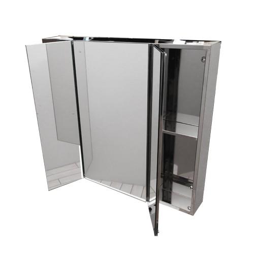 ミラーキャビネット おしゃれ リフォーム 交換 DIY 三面鏡 収納