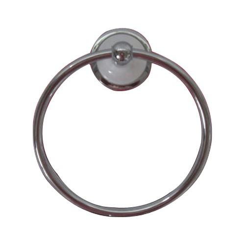 タオルリング おしゃれ リフォーム 交換 DIY 陶器 シルバー(銀) 幅17.8