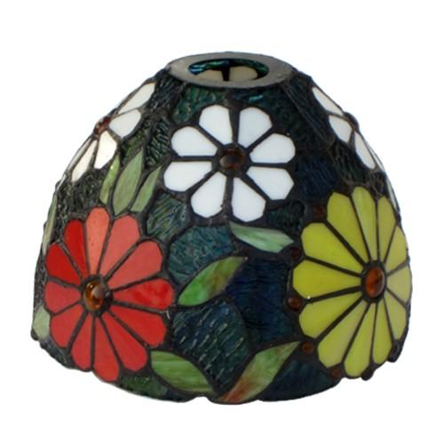 照明 灯具が選べる シーリングorウォールランプ おしゃれ かわいい アイアン ステンドグラス [幅21×高14.5cm] INK-1004009H