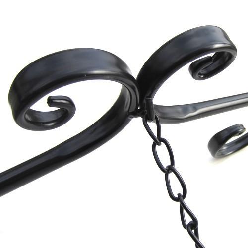 ロートアイアン イーゼル 絵画立て 鉄 アンティーク風 幅43.5×高144cm