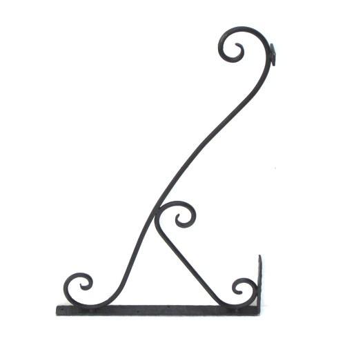 壁掛けシェルフ アイアン 棚受け 214×407mm 4段 2個セット 棚 アイアン