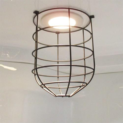 照明 天井 ダウンライトカバー アイアン インテリア 幅15.6×高