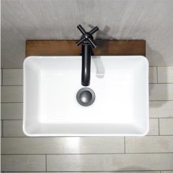 洗面台 交換 450 リフォーム おしゃれ ヨーロピアン レトロ