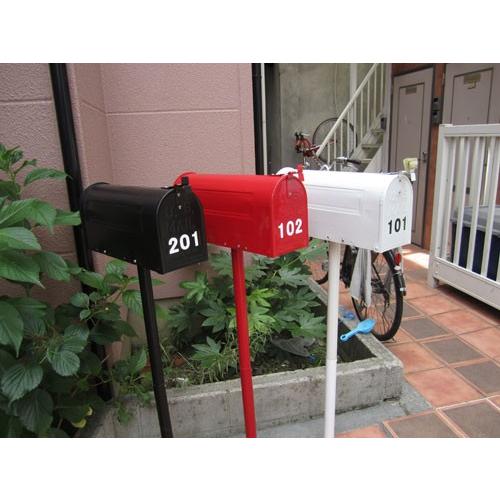 アウトレット (多少のへこみ有り) アメリカンポスト スタンドセット