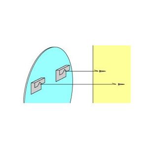 ミラー 鏡 洗面鏡 壁掛け おしゃれ リフォーム 交換 DIY スクエア 幅60×高80cm MS07 |  | 02