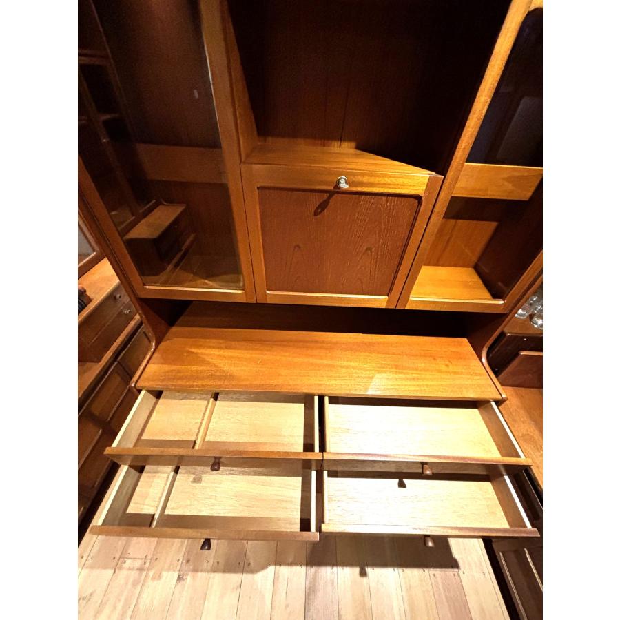 VINTAGE ネイサン NATHAN 食器棚 キャビネット リビング ダイニング