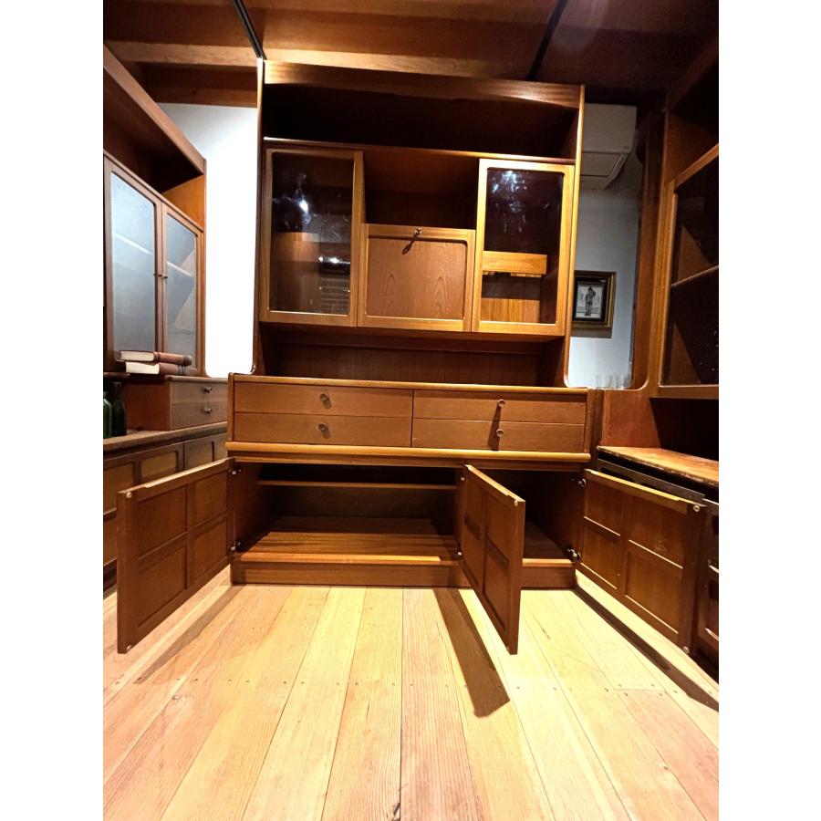 VINTAGE ネイサン NATHAN 食器棚 キャビネット リビング ダイニング