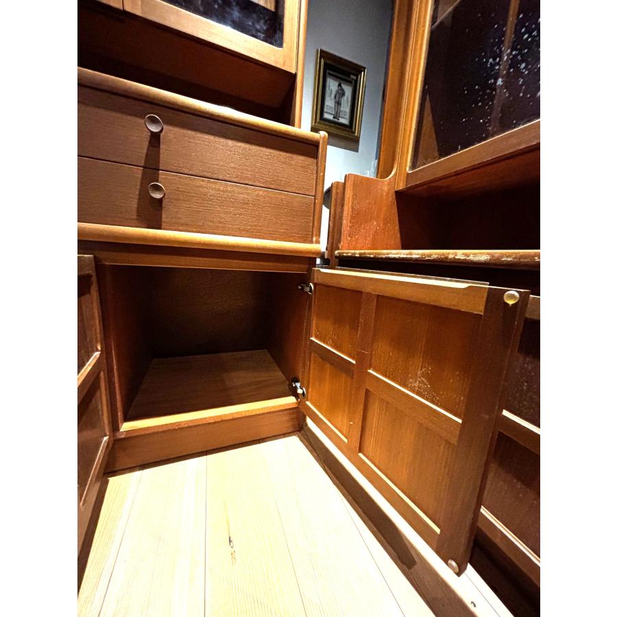 VINTAGE ネイサン NATHAN 食器棚 キャビネット リビング ダイニング